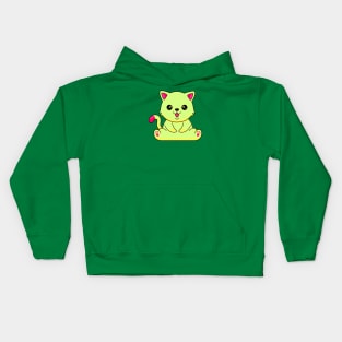 Baby Cat - Cute Cat Kids Hoodie